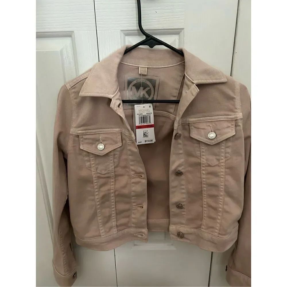 Michael kors Jean jacket size petite xs cotton